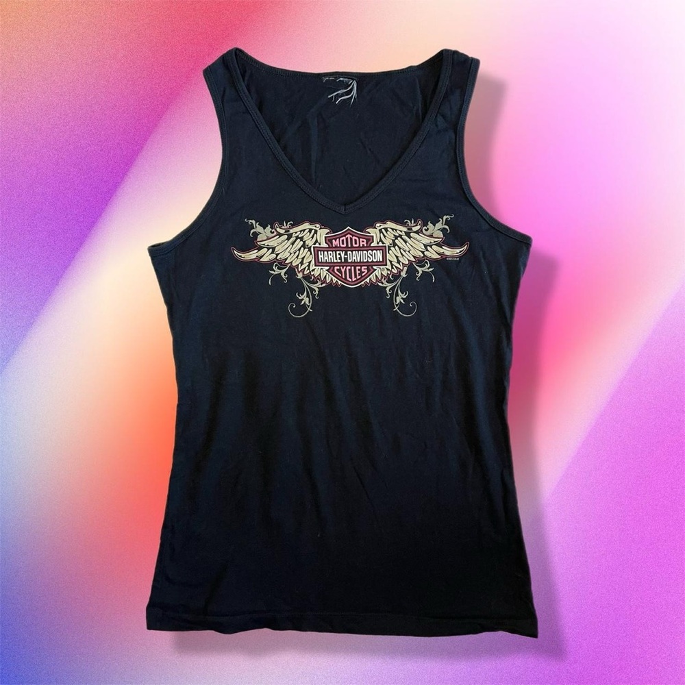 Harley-Davidson Women's Black Tank Top